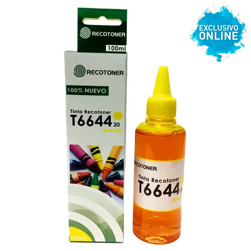 Botella Recotoner 664 Amarillo