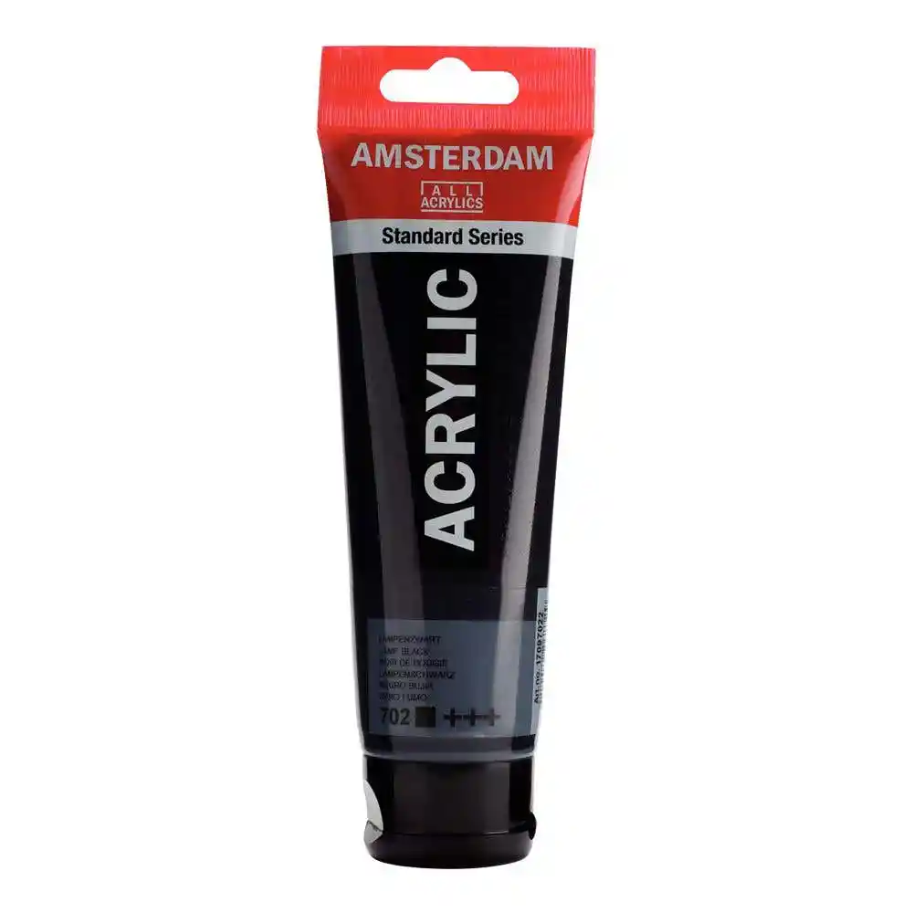 Acrílico Negro Bujia 702 Amsterdam