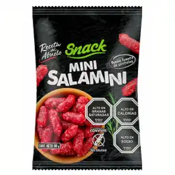 Receta Del Abuelo Snack Mini Salamini