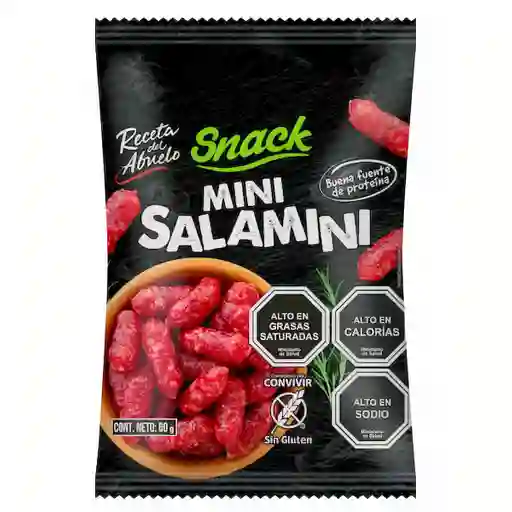 2 x Snack Mini Salamini Receta Del Abuelo 60 g
