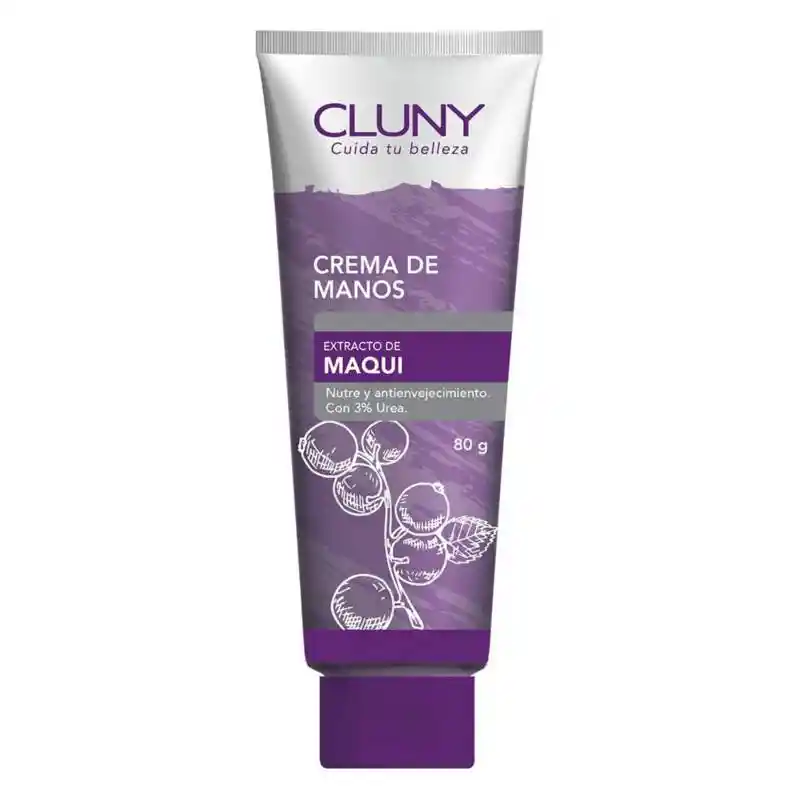 Cluny Crema de Manos con Extracto de Maqui