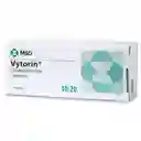 Vytorin Hipolipemiantes 10/20 Ezetimiba 10 Mg