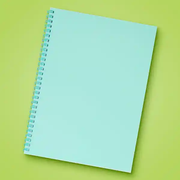 Libreta de Espiral Color Menta Miniso