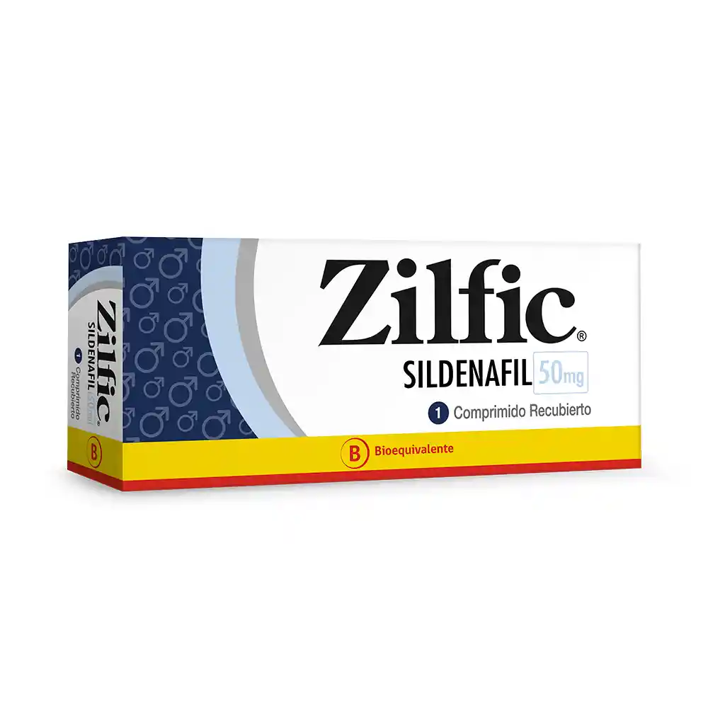 Zilfic Disfuncion Erectil Com 50Mg 1