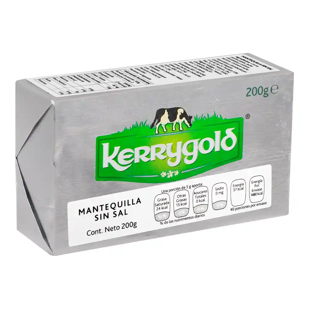 Kerrygold Mantequilla Pura de Irlanda sin Sal 
