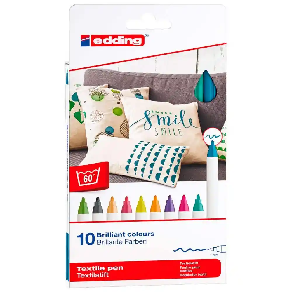 Edding Marcador Para Textil Fun Colors