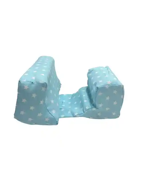 Garey Cojín Antivuelco Para Bebés Celeste Estrellas