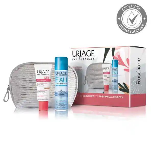 Uriage Set Roseliane cc Cream Spf 30 + Agua Termal