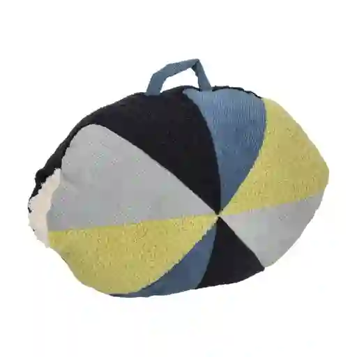 Cojín Abriga Manos Multicolor Verde 38 x 32 x 15 cm Casaideas