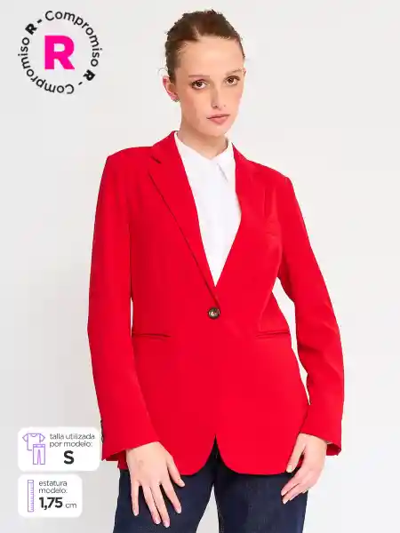 Marquis Blazer Tasic C Rojo S S25
