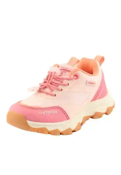 Zapatillas Outdoor Baja Andante Niña Rosado 27 866 Ficcus