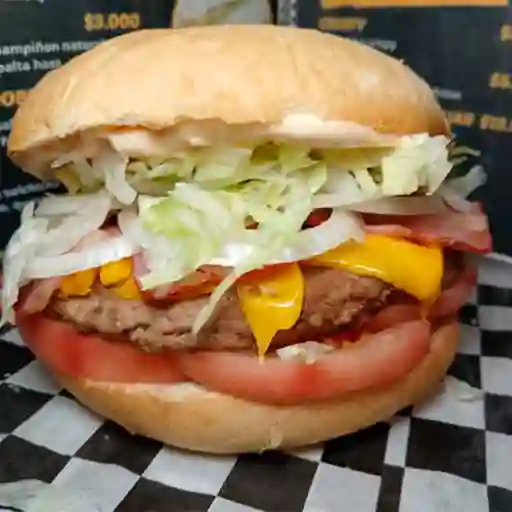 Hamburguesa Guatón Chileno