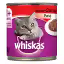 Whiskas Alimento Húmedo para Gatos Adultos Paté Sabor a Carne