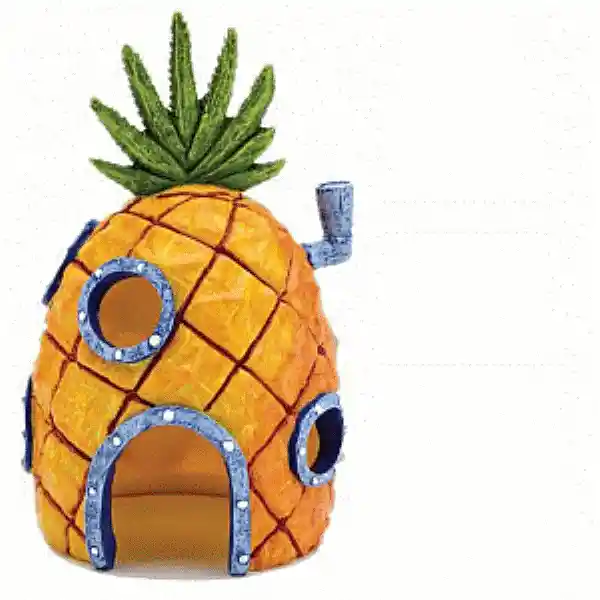 Penn Plax Casa de Bob Esponja 6.35 cm L an x 14 cm