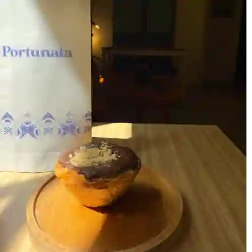 Pastel de Nata Chocolate Maní