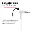 Miniso Audífonos Con Cable y Funda Tipo Cápsula Blanco