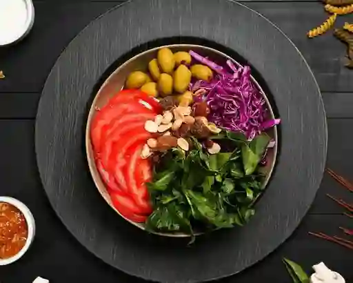 Bowl de ensalada agradece (siempre)