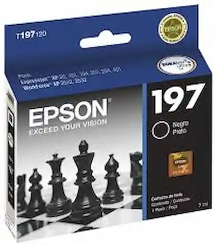 Epson Tinta 197 Negro T197120