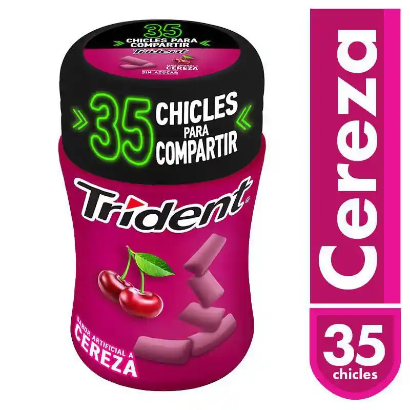 Trident Chicles a Sabor a Cereza para Compartir