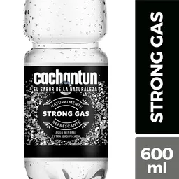Cachantun Agua Con Gas Strong 600 mL