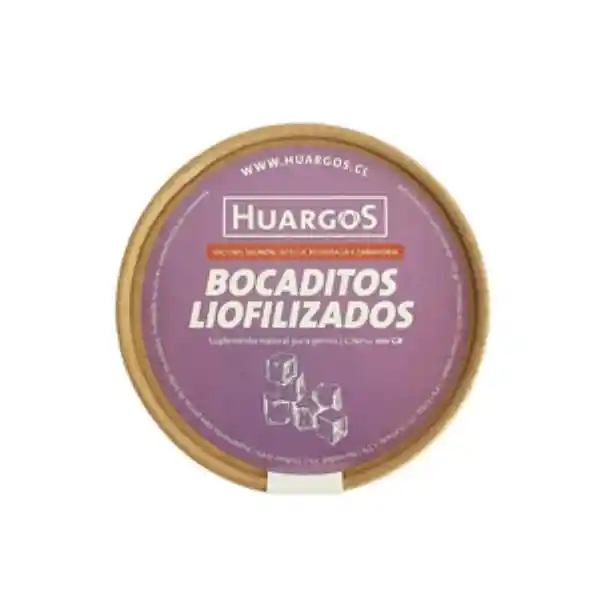 Huargos Bocado Liofilizado de Vacuno y Salmón  Perro