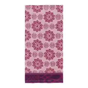 Paño de Cocina Jacquard Algodón Rosa 70 cm