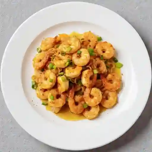 Camarón con Cebollín