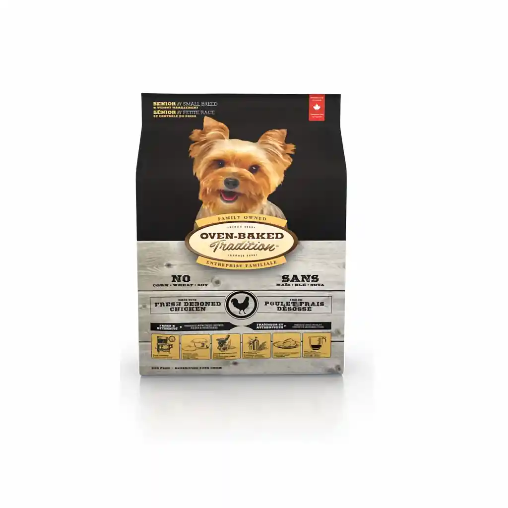 Oven Baked Alimento para Perro Senior Razas Pequeñas 