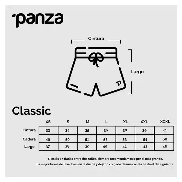 Short Traje de Baño Adulto Classic Grrr Talla XS