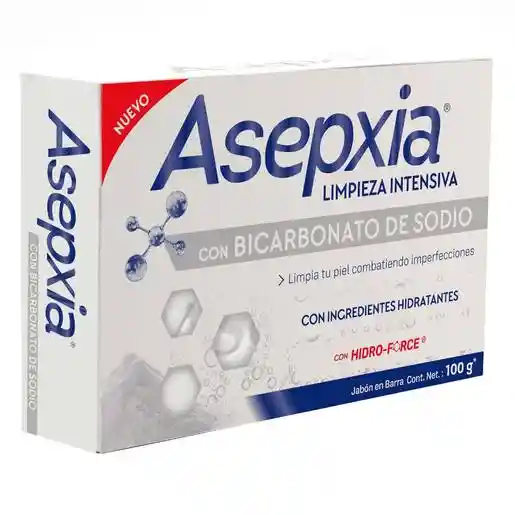 Asepxia Jabón Facial Antiacné Bicarbonato