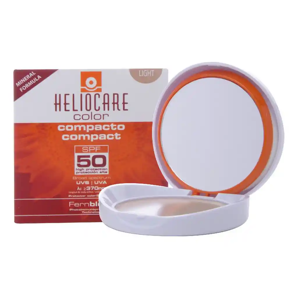 Heliocare Maquillaje Compacto Mineral Tono Light FPS 50