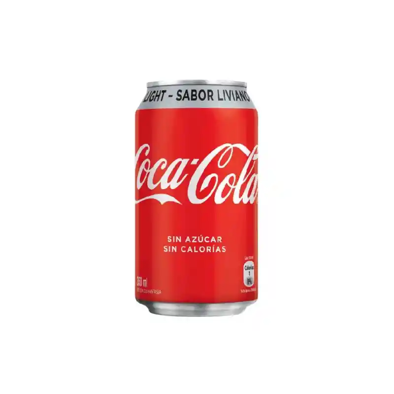 Coca-Cola Light Sabor Liviano 350 Ml