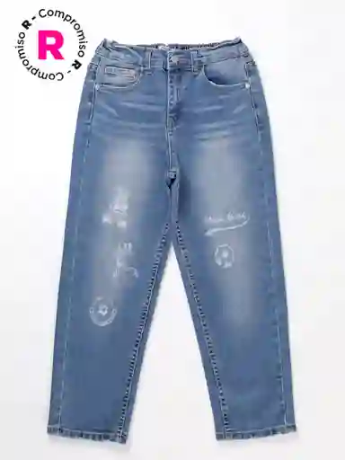 Harvest Jean Print Azul 10