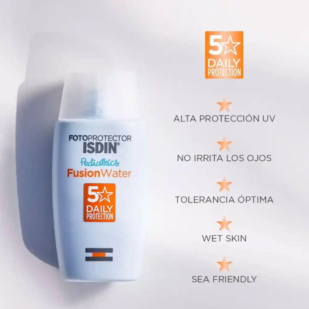 Isdin Fotoprotector Fluido Fusion Water Pediatrico Fps