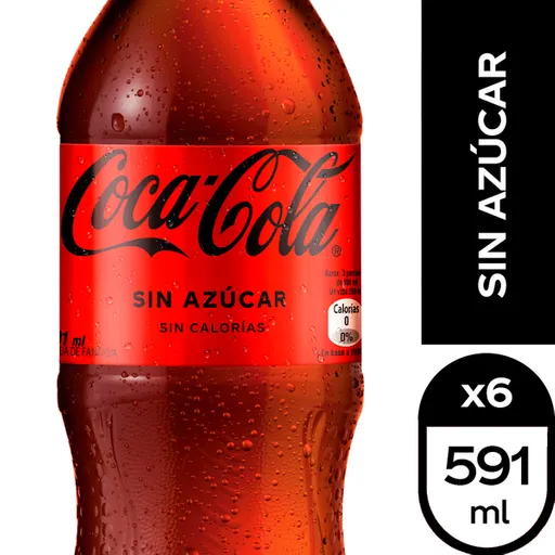 Coca-Cola Bebida Carbonatada Sin Azúcar Zero
