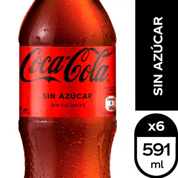 Coca-Cola Bebida Carbonatada Sin Azúcar Zero
