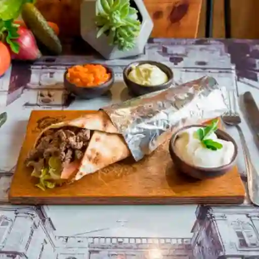 Shawarma Extra Grande de Proteína