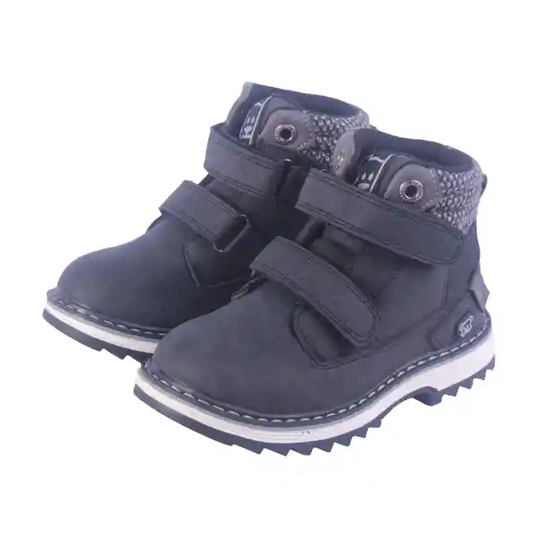 Botines Bebé Niño Gris Oscuro Talla 21 Pillin