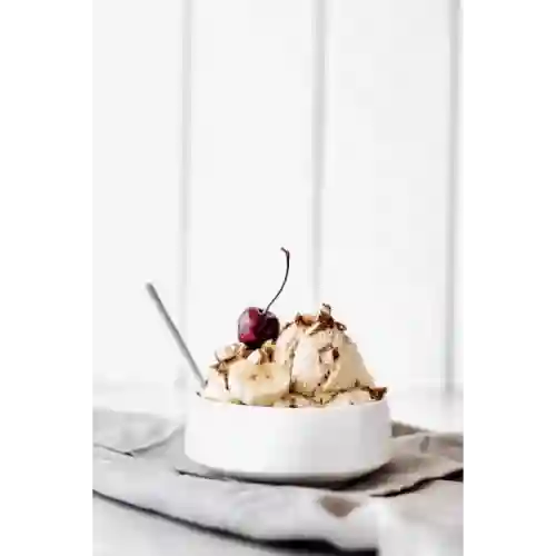 Helado de Banana Split