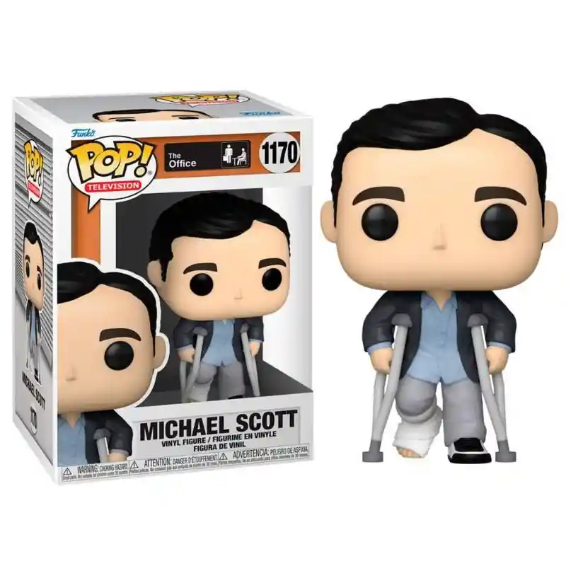 Funko Pop Figura Michael Scott Standing With Crutches 1170