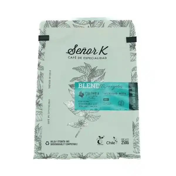 Señor K Café Blend Manizales Colombia Molido