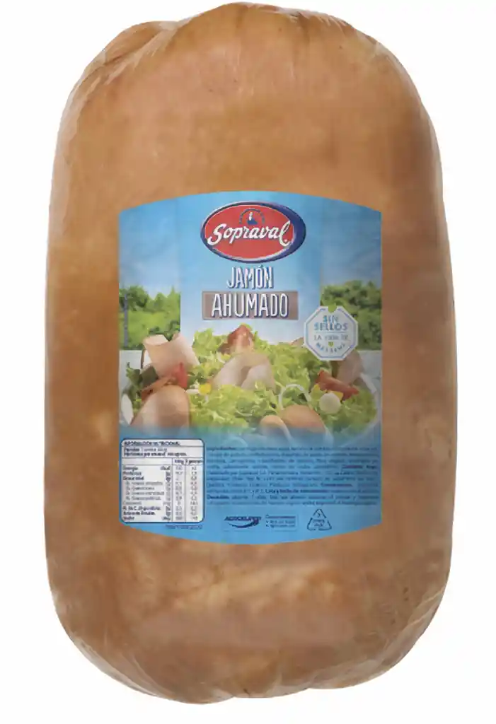 Sopraval Jamón de Pavo Ahumado