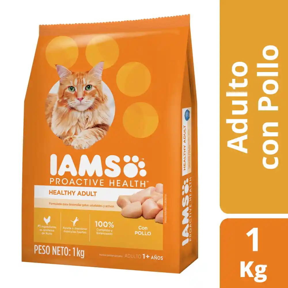 Iams Alimento para Gato Adulto Sabor Pollo