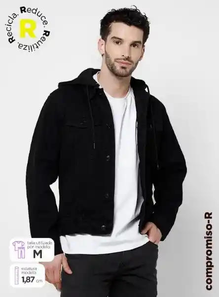 Robert Lewis Chaqueta Star tt Negro S