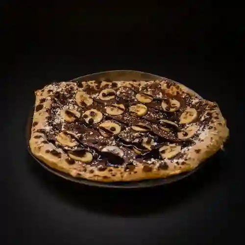 Pizza Nutella y Plátano