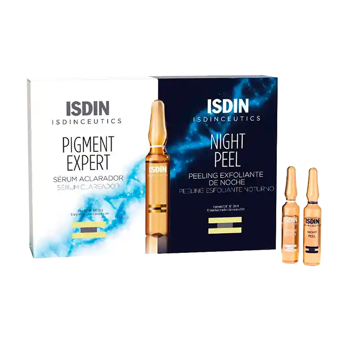 Isdinceutics Serum Facial Rutina Despigmentante Expert & Night