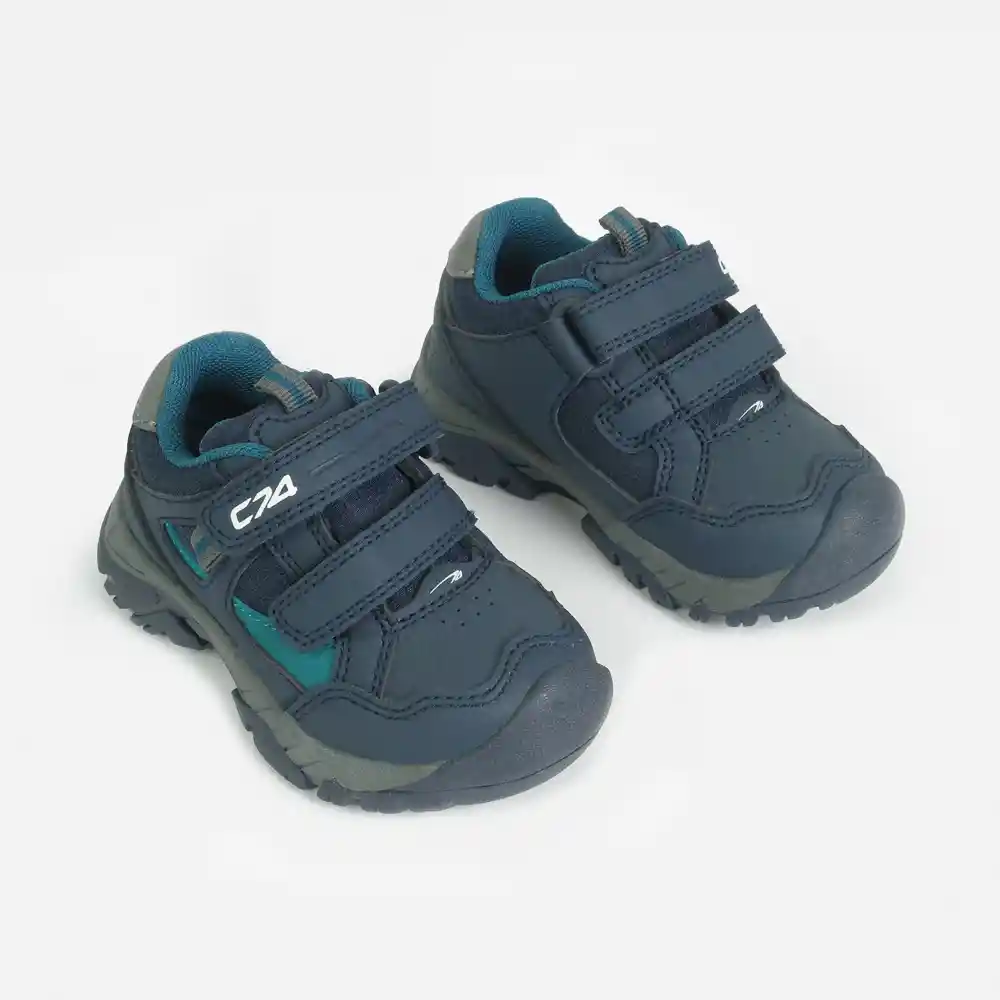 Zapatillas Outdoor De Niño Azul Talla 20
