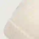 Gorro de Niña de Lana Tejido Rib Pompon Crema Talla XL Opaline