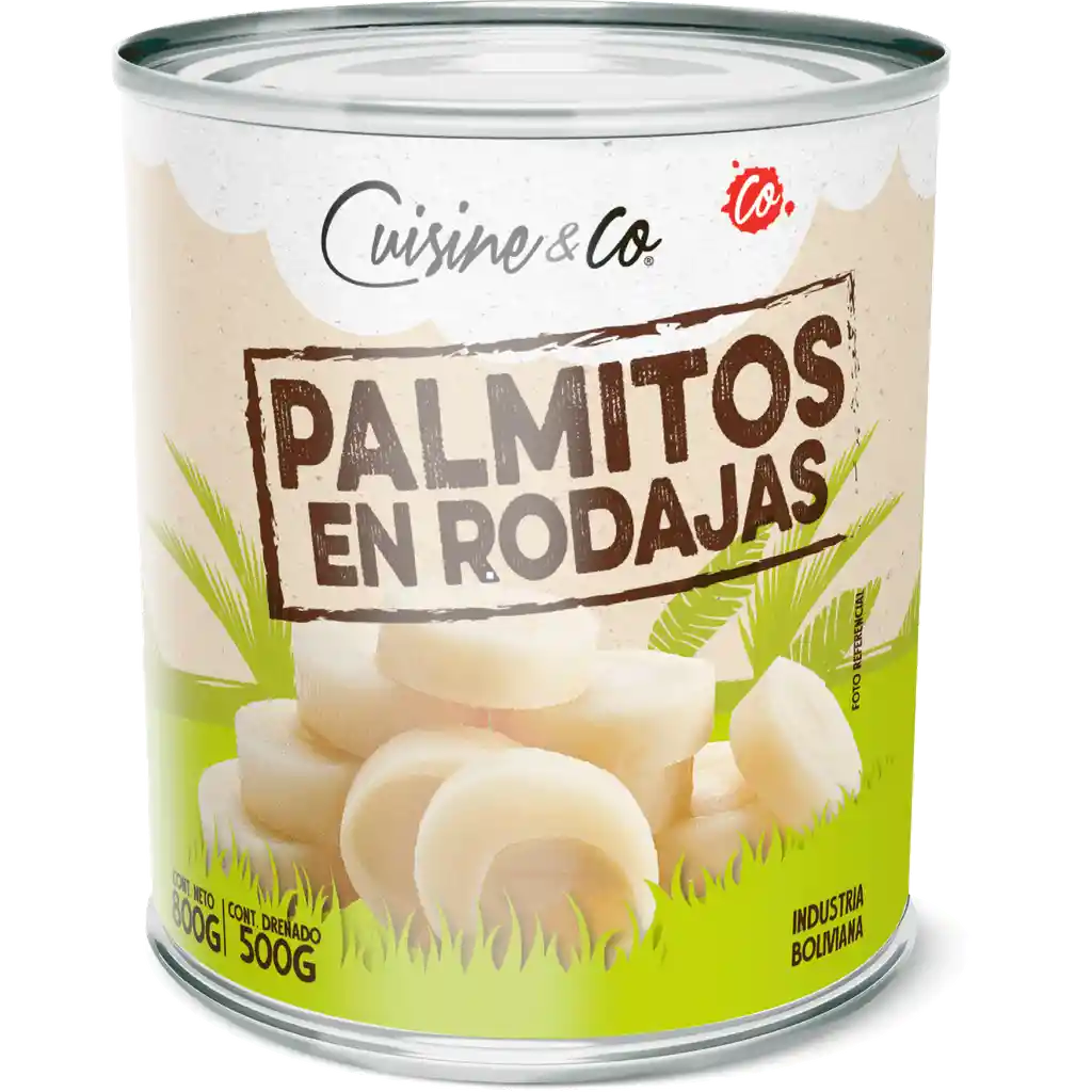 Palmitos en Rodajas Drenado
