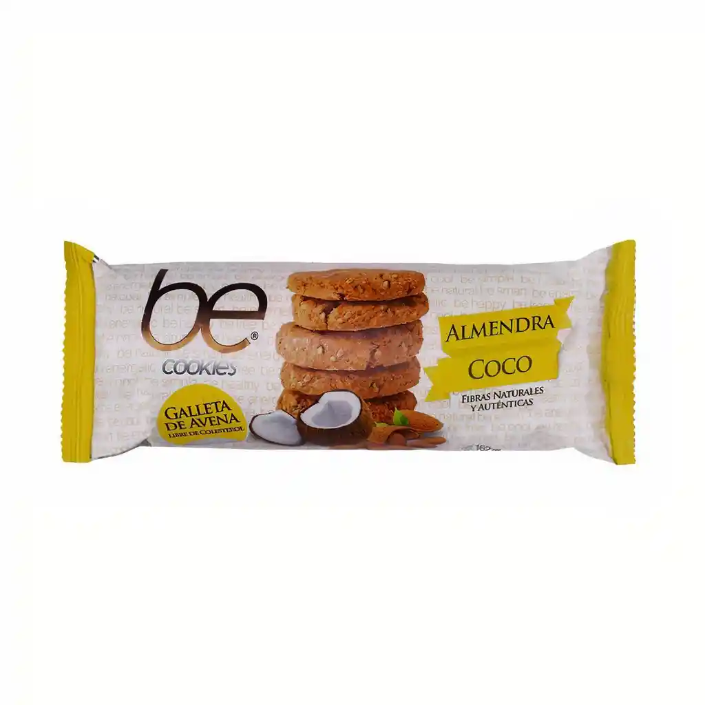 Be Cookies Galleta Avena Almendra Coco Bc